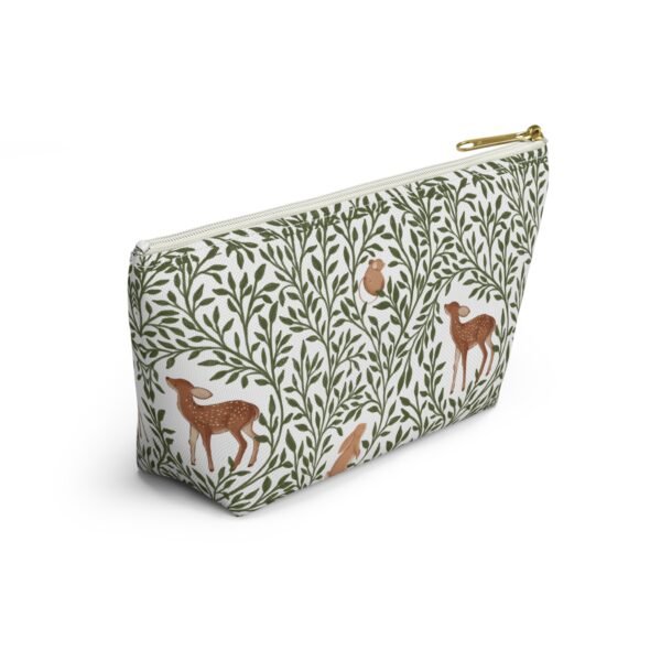 Forest Animal Pattern Accessory Pouch, T-Bottom Bag for Travel Organizing, Zipper Pouch, Small Makeup Bag, Toiletry Organizer, Cute Animal - Image 16