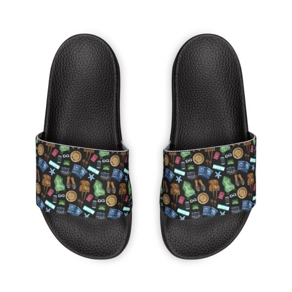 Sandals, Summer Vacation Pattern Removable Strap Sandals - Beachwear - Image 3