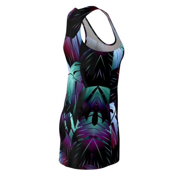 Hawaiian pattern Women's Cut & Sew Racerback Dress - Image 6