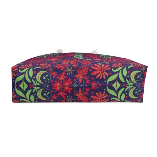 Colorful Floral Weekender Bag - Travel Duffel - Image 4