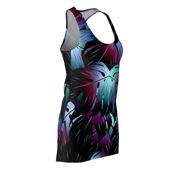 Hawaiian pattern Women's Cut & Sew Racerback Dress - Image 7