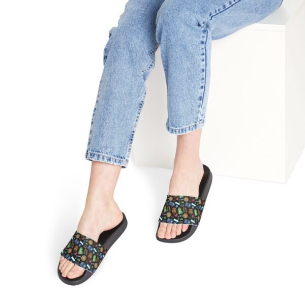 Sandals, Summer Vacation Pattern Removable Strap Sandals - Beachwear - Image 2