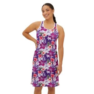 Hawaiian Racerback Dress for Women