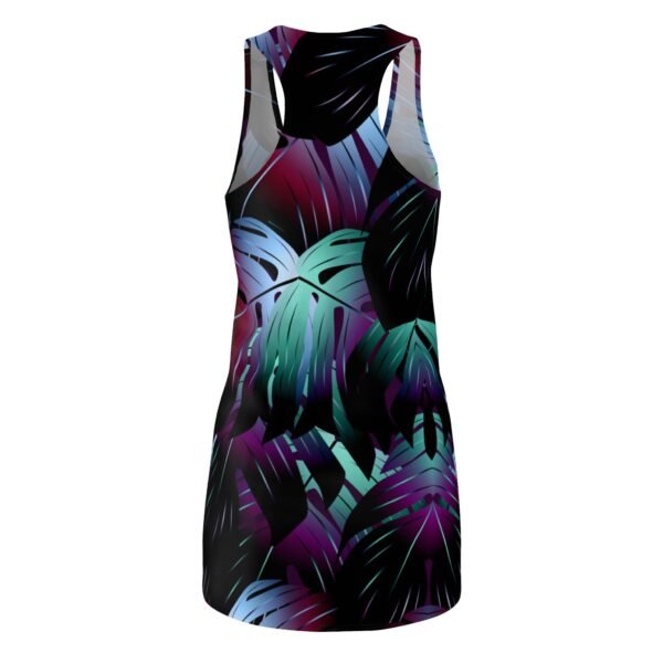 Hawaiian pattern Women's Cut & Sew Racerback Dress - Image 5