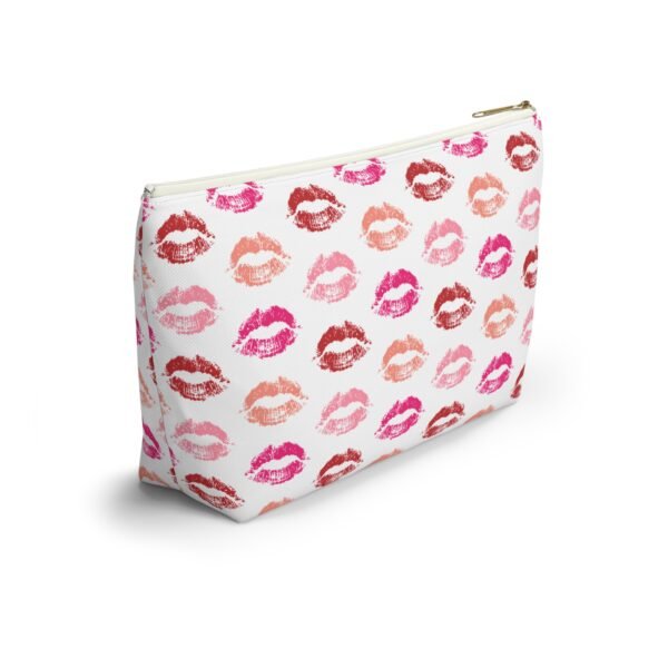 Lipstick Lips Accessory Pouch, Makeup Bag, Cosmetic Case, Travel Organizer, Gift for Her - Image 8