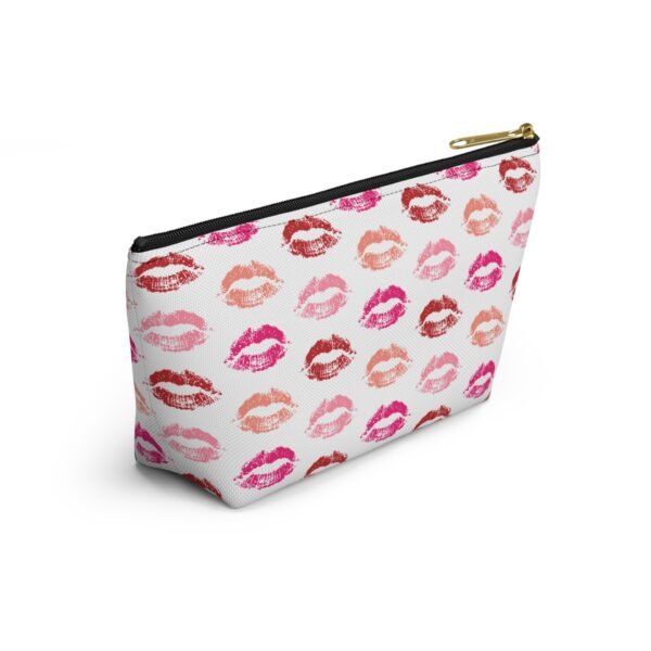 Lipstick Lips Accessory Pouch, Makeup Bag, Cosmetic Case, Travel Organizer, Gift for Her - Image 12