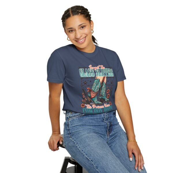 Princess Wears Cowboy Boots Unisex T-Shirt, Forget Glass Slippers Tee, Comfort Colors Shirt, Western Princess Top, Gift for Cowgirl - Image 53