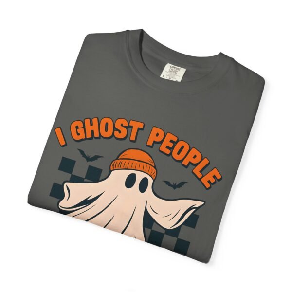 Ghost All Year Round Halloween Comfort Colors Unisex Tshirt, Scary Halloween Tee, Spooky Shirt, Funny Ghost Shirt, Halloween Costume Tee, - Image 23