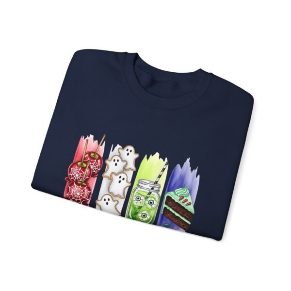 Bootiful Bites Halloween Sweatshirt, Unisex Gildan Crewneck Hoodie, Spooky Fall Clothing, Trick or Treat Apparel, Funny October Tee - Image 36