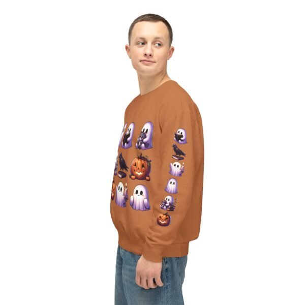 Ghost, Cats and Raven Edgar Allen Poe Halloween Sweatshirt, Spooky Book Lover Gift, Comfort Colors Crewneck - Image 24
