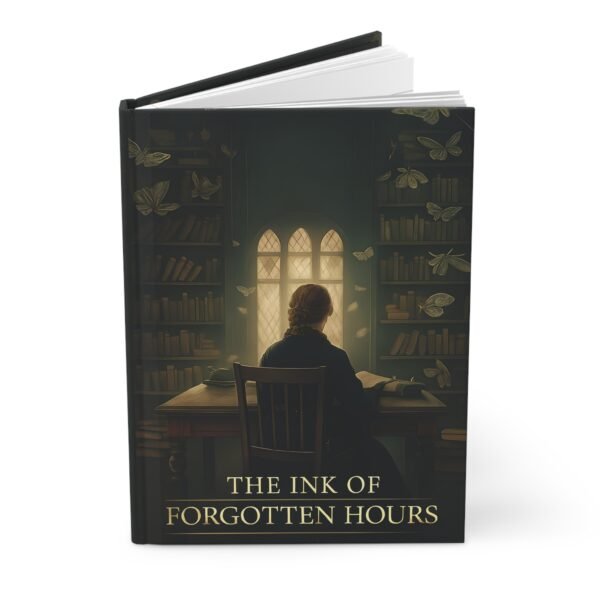 Matte Hardcover Journal, the ink of forgotten hours, Diary Notebook, Writing Journal, Gift for Writers, Poetry Journal - Image 6