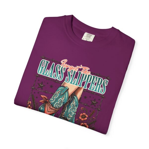 Princess Wears Cowboy Boots Unisex T-Shirt, Forget Glass Slippers Tee, Comfort Colors Shirt, Western Princess Top, Gift for Cowgirl - Image 92