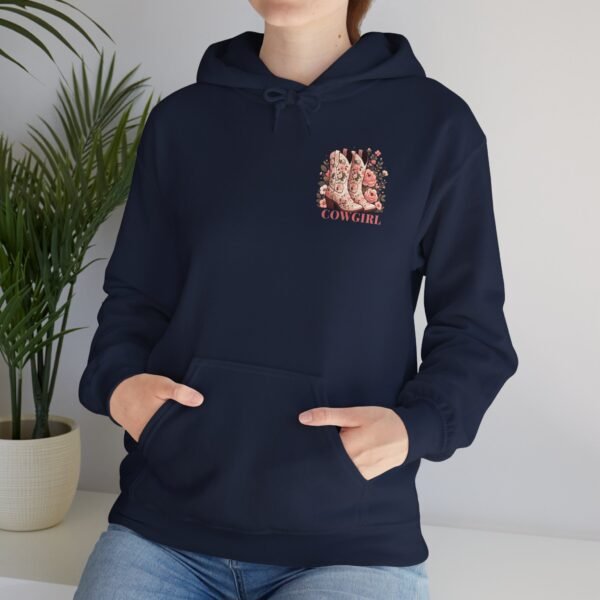 Cowgirl Boots & Blush Unisex Hoodie, Western Theme Sweatshirt, Rodeo Cowgirl Gift, Country Style Pullover, Ranch Apparel, Southern Fashion - Image 56
