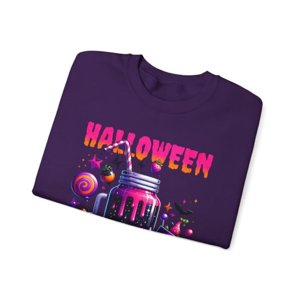 Halloween Sweets and Drink Unisex Sweatshirt, Ghouls and Ghosts Crewneck, Good Times Sweatshirt, Halloween - Image 57