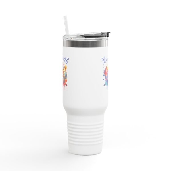 Personalized Teacher Insulated Travel Mug, Custom 40oz Tumbler Gift for Educators - Image 2