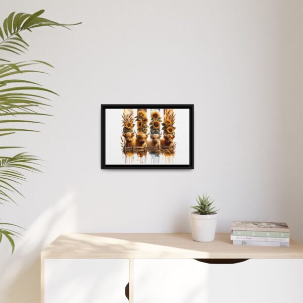 Highland Cow Sunflower Wall Art, Canvas Print, Framed Wall Decor, Farmhouse Home Decor, Country Living Room Decor - Image 63