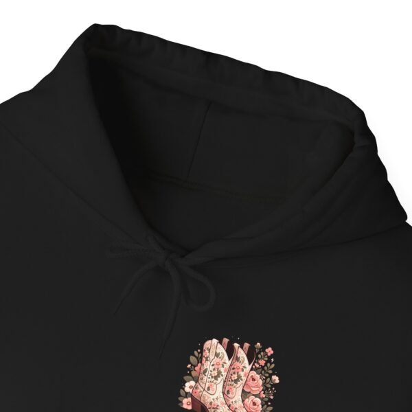 Cowgirl Boots & Blush Unisex Hoodie, Western Theme Sweatshirt, Rodeo Cowgirl Gift, Country Style Pullover, Ranch Apparel, Southern Fashion - Image 20
