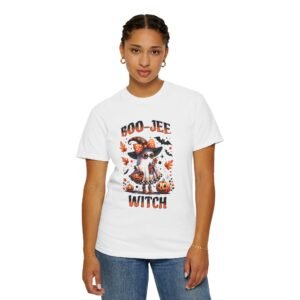 Boo-Jee Witch Ghost Halloween Unisex Comfort Colors Tshirt, Halloween Shirt, Spooky Tee, Witchy Shirt, Ghost T-Shirt, Comfort Colors Tee