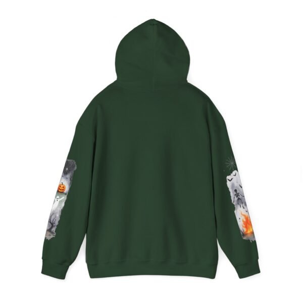 Halloween Spooky Scene Hoodie, Scary Gildan Sweatshirt, Halloween Print, Unisex Cozy Hoodie, Spooky Sweatshirt - Image 42