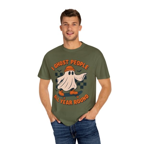 Ghost All Year Round Halloween Comfort Colors Unisex Tshirt, Scary Halloween Tee, Spooky Shirt, Funny Ghost Shirt, Halloween Costume Tee, - Image 32