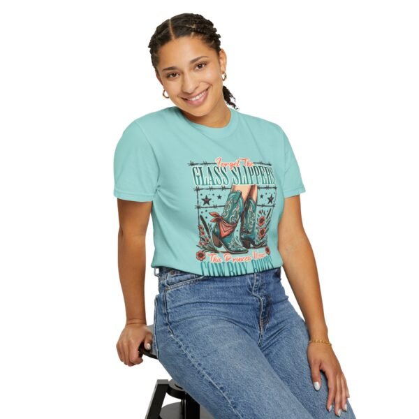 Princess Wears Cowboy Boots Unisex T-Shirt, Forget Glass Slippers Tee, Comfort Colors Shirt, Western Princess Top, Gift for Cowgirl - Image 39