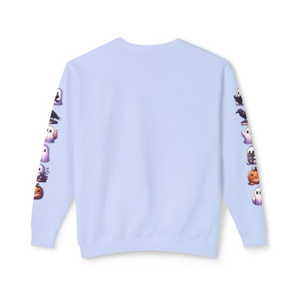 Ghost, Cats and Raven Edgar Allen Poe Halloween Sweatshirt, Spooky Book Lover Gift, Comfort Colors Crewneck - Image 56