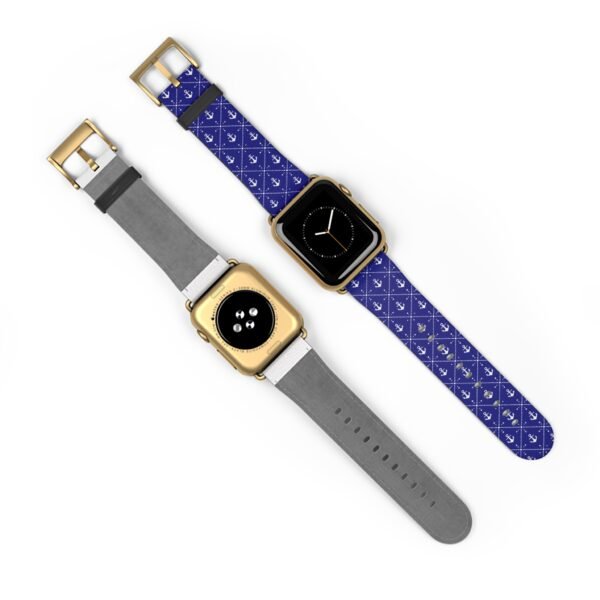 Nautical Anchor Watch Band, Apple Watch Accessory, Different Sizes and Colors, Anchor Design, Nautical Apple Watch Strap, Customizable Watch - Image 19