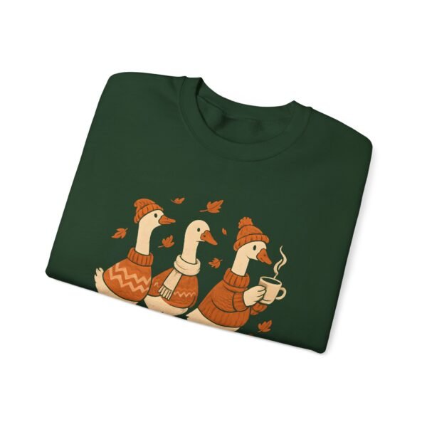 Cozy Goose Unisex Sweatshirt, Funny Bird Crewneck Jumper, Soft Gildan Pullover, Comfortable Animal Top, Chilly Weather Sweater - Image 31
