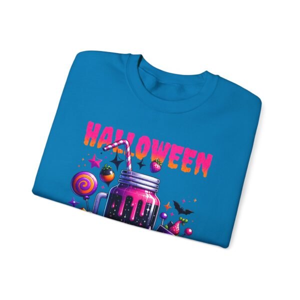 Halloween Sweets and Drink Unisex Sweatshirt, Ghouls and Ghosts Crewneck, Good Times Sweatshirt, Halloween - Image 42