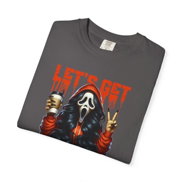 Let's Get Spooky Halloween Girl Comfort Colors T-Shirt, Coffee Lover Tee, Unisex Garment-Dyed Shirt - Image 50