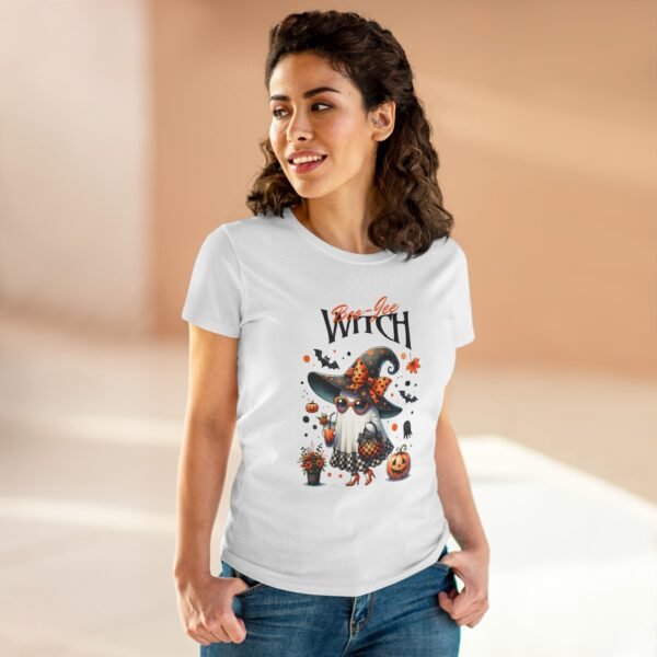 Witchy Tee, Halloween Women's T-Shirt, Boo-Jee Gildan Top, Wiccan Shirt, Pagan Clothing, Spooky Graphic Tee