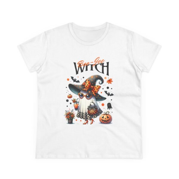 Witchy Tee, Halloween Women's T-Shirt, Boo-Jee Gildan Top, Wiccan Shirt, Pagan Clothing, Spooky Graphic Tee - Image 2