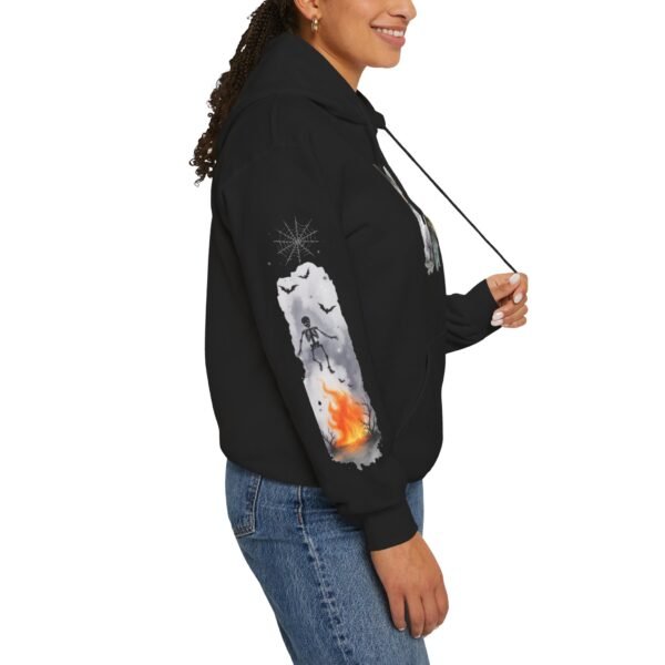 Halloween Spooky Scene Hoodie, Scary Gildan Sweatshirt, Halloween Print, Unisex Cozy Hoodie, Spooky Sweatshirt - Image 14