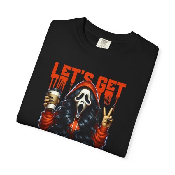 Let's Get Spooky Halloween Girl Comfort Colors T-Shirt, Coffee Lover Tee, Unisex Garment-Dyed Shirt - Image 56