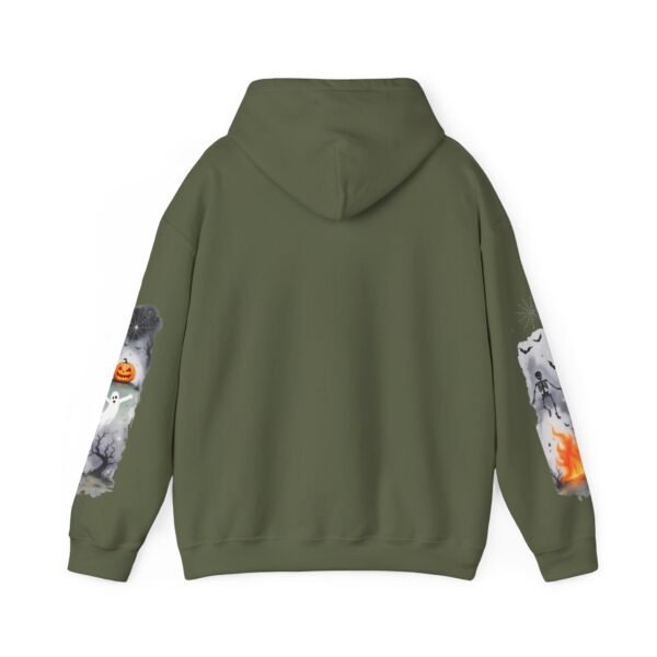 Halloween Spooky Scene Hoodie, Scary Gildan Sweatshirt, Halloween Print, Unisex Cozy Hoodie, Spooky Sweatshirt - Image 34