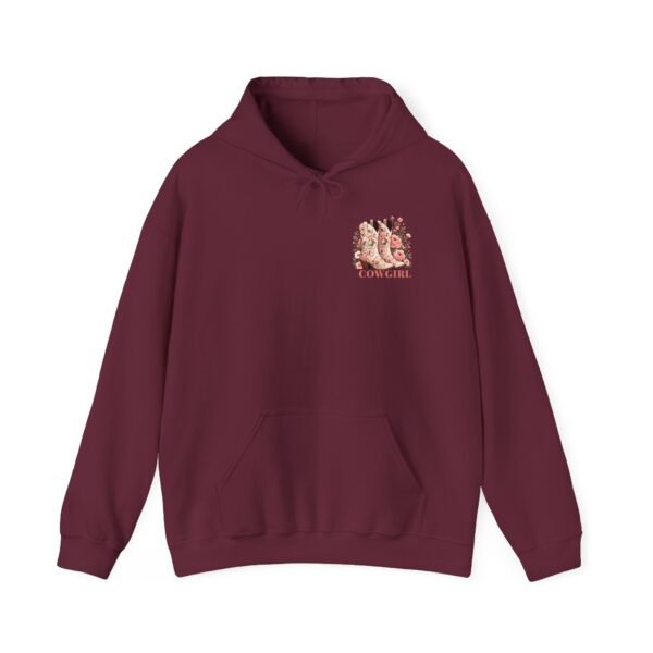 Cowgirl Boots & Blush Unisex Hoodie, Western Theme Sweatshirt, Rodeo Cowgirl Gift, Country Style Pullover, Ranch Apparel, Southern Fashion - Image 23