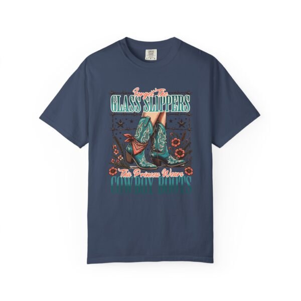 Princess Wears Cowboy Boots Unisex T-Shirt, Forget Glass Slippers Tee, Comfort Colors Shirt, Western Princess Top, Gift for Cowgirl - Image 48