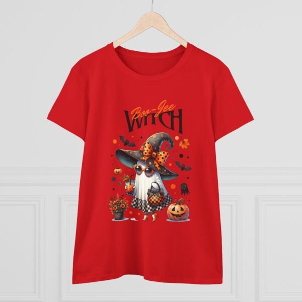 Witchy Tee, Halloween Women's T-Shirt, Boo-Jee Gildan Top, Wiccan Shirt, Pagan Clothing, Spooky Graphic Tee - Image 28