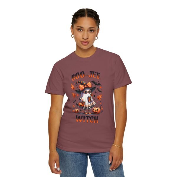 Boo-Jee Witch Ghost Halloween Unisex Comfort Colors Tshirt, Halloween Shirt, Spooky Tee, Witchy Shirt, Ghost T-Shirt, Comfort Colors Tee - Image 12