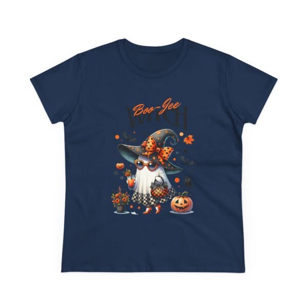Witchy Tee, Halloween Women's T-Shirt, Boo-Jee Gildan Top, Wiccan Shirt, Pagan Clothing, Spooky Graphic Tee - Image 11