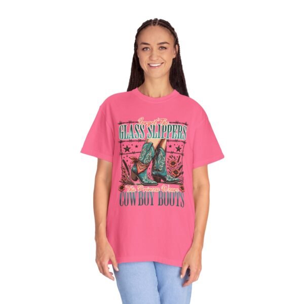 Princess Wears Cowboy Boots Unisex T-Shirt, Forget Glass Slippers Tee, Comfort Colors Shirt, Western Princess Top, Gift for Cowgirl - Image 79