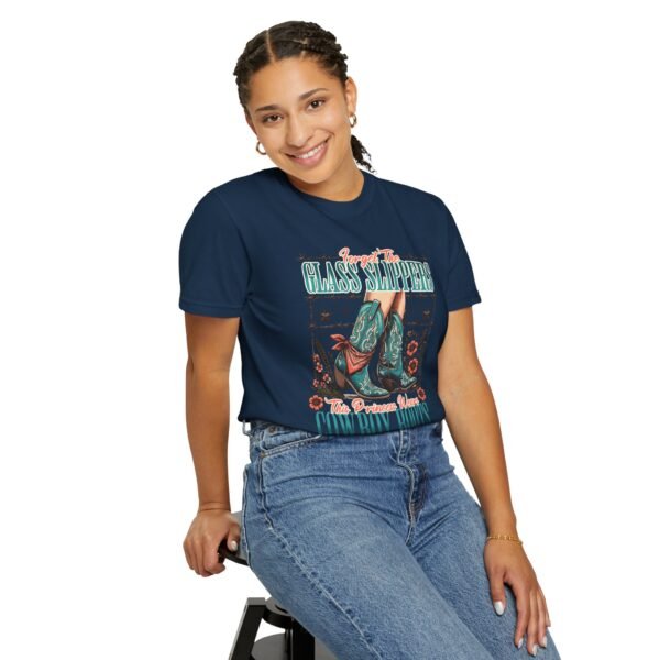 Princess Wears Cowboy Boots Unisex T-Shirt, Forget Glass Slippers Tee, Comfort Colors Shirt, Western Princess Top, Gift for Cowgirl - Image 60