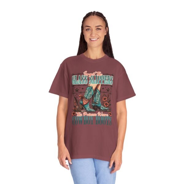 Princess Wears Cowboy Boots Unisex T-Shirt, Forget Glass Slippers Tee, Comfort Colors Shirt, Western Princess Top, Gift for Cowgirl - Image 86