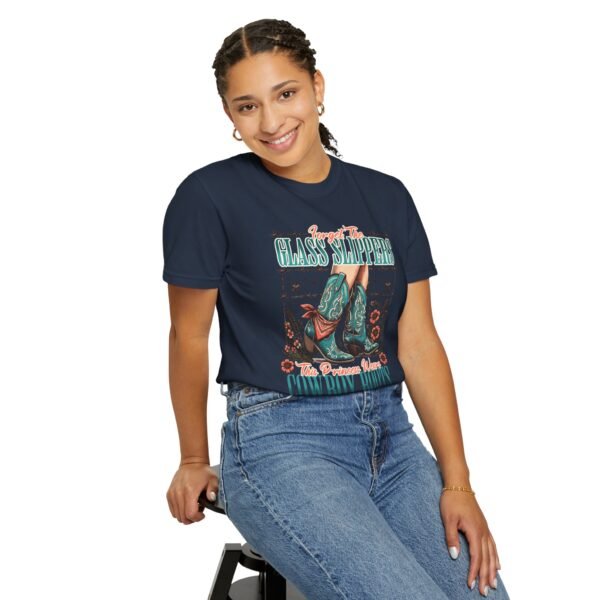 Princess Wears Cowboy Boots Unisex T-Shirt, Forget Glass Slippers Tee, Comfort Colors Shirt, Western Princess Top, Gift for Cowgirl - Image 74
