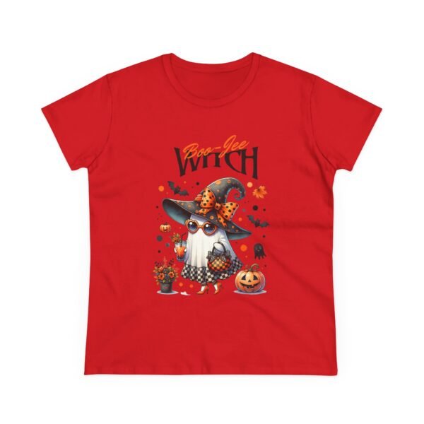 Witchy Tee, Halloween Women's T-Shirt, Boo-Jee Gildan Top, Wiccan Shirt, Pagan Clothing, Spooky Graphic Tee - Image 26