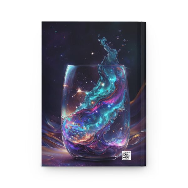 Cosmic Glass Hardcover Journal Matte - Colorful Notebook for Writing, Sketching & Doodling, Galaxy Inspired Diary, Bullet Journal Gift, - Image 5
