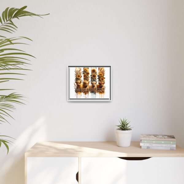 Highland Cow Sunflower Wall Art, Canvas Print, Framed Wall Decor, Farmhouse Home Decor, Country Living Room Decor - Image 31