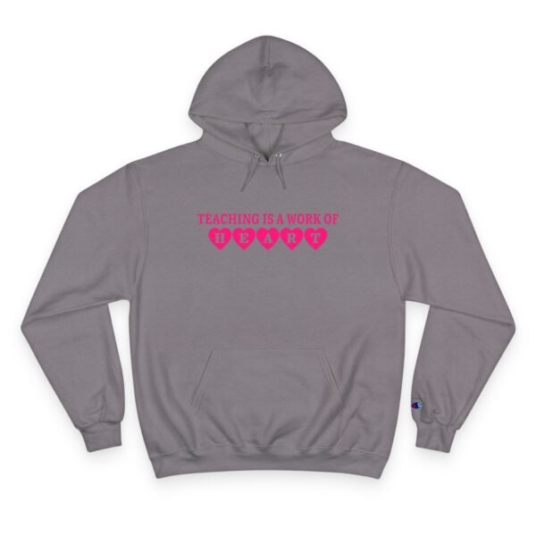 Teacher Appreciation Champion Hoodie, Gift for Educator, Teaching is a Work of Heart - Image 25
