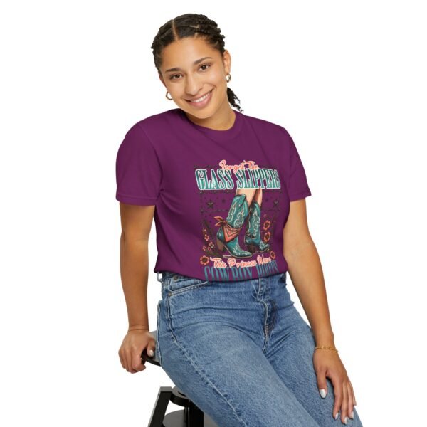 Princess Wears Cowboy Boots Unisex T-Shirt, Forget Glass Slippers Tee, Comfort Colors Shirt, Western Princess Top, Gift for Cowgirl - Image 95