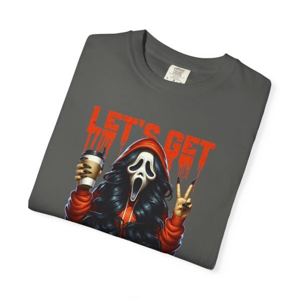 Let's Get Spooky Halloween Girl Comfort Colors T-Shirt, Coffee Lover Tee, Unisex Garment-Dyed Shirt - Image 26